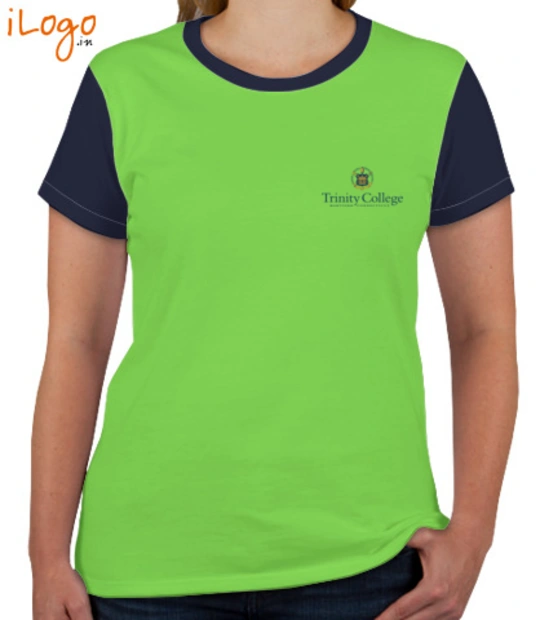 TrinityCollege-Women%s-Roundneck-T-Shirt - TrinityCollege