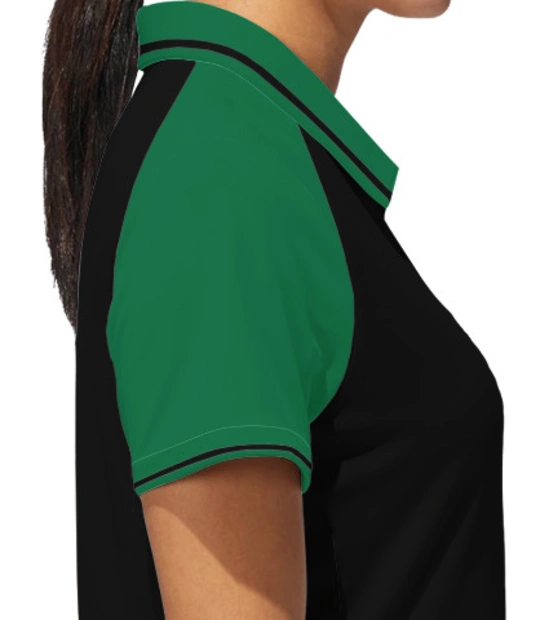 superior-group-of-colleges-Women%s-Raglan-Single-Tip-Polo-Shirt Right Sleeve