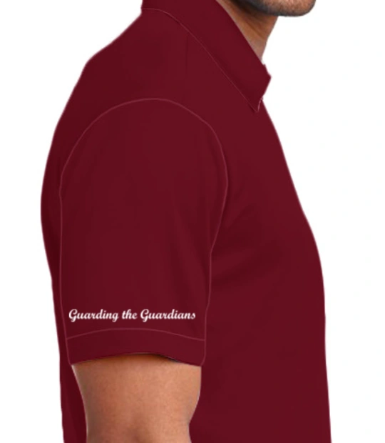 SagarPrahari right sleeve of maroon in UK