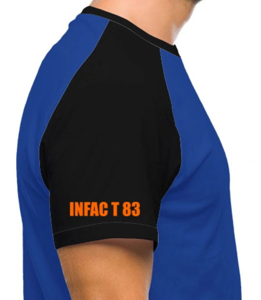 infacT-RN right sleeve of blueblack in UK