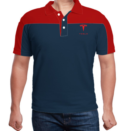 Corporate Tesla-Raglan-Cut-%-Sew-Polo-Shirt T-Shirt