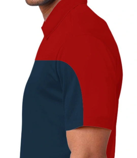 Tesla-Raglan-Cut-%-Sew-Polo-Shirt Left sleeve