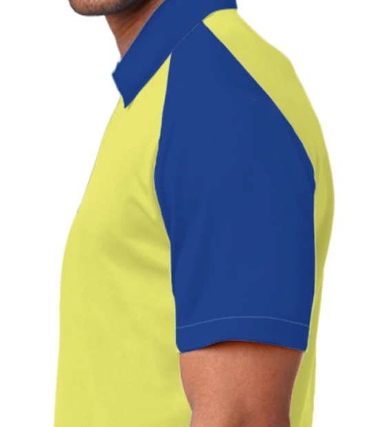 zeolife-men-raglan-polo-t-shirt Left sleeve