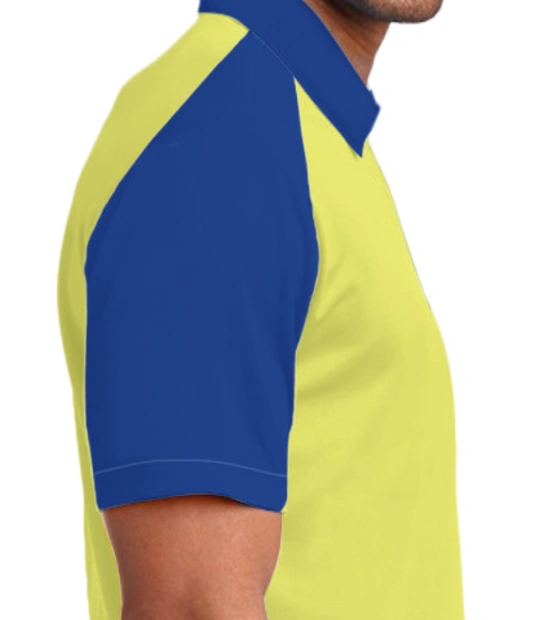 zeolife-men-raglan-polo-t-shirt Right Sleeve