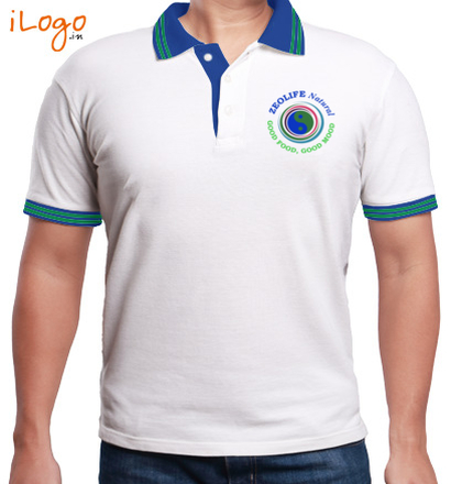  Zeolife-men-polo-shirt T-Shirt