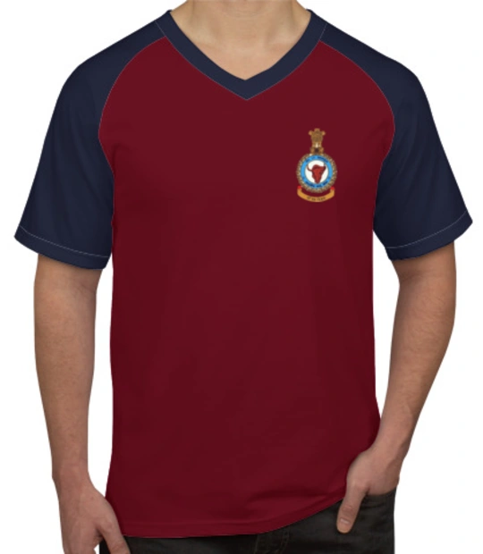 Indian Air Force Roundneck T-Shirts INDIAN-AIR-FORCE-NO--SQUADRON-Tshirt T-Shirt