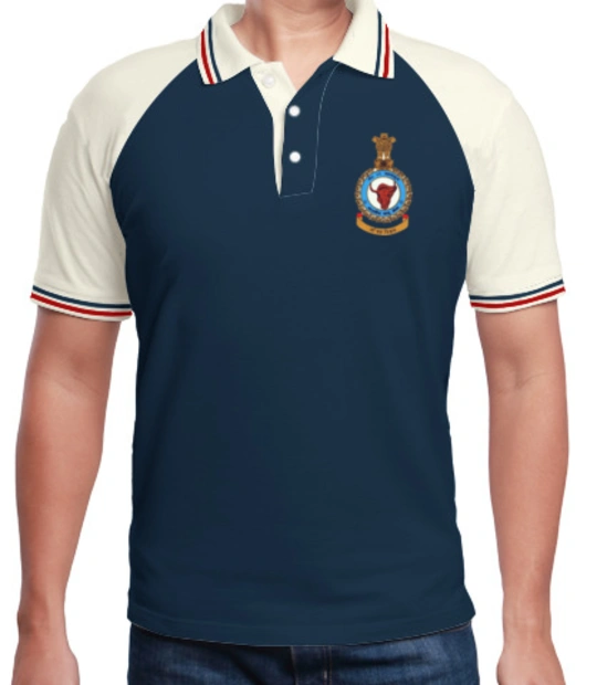Alphawhitefinal INDIANAIRFORCENOSQUADRON-Polo T-Shirt