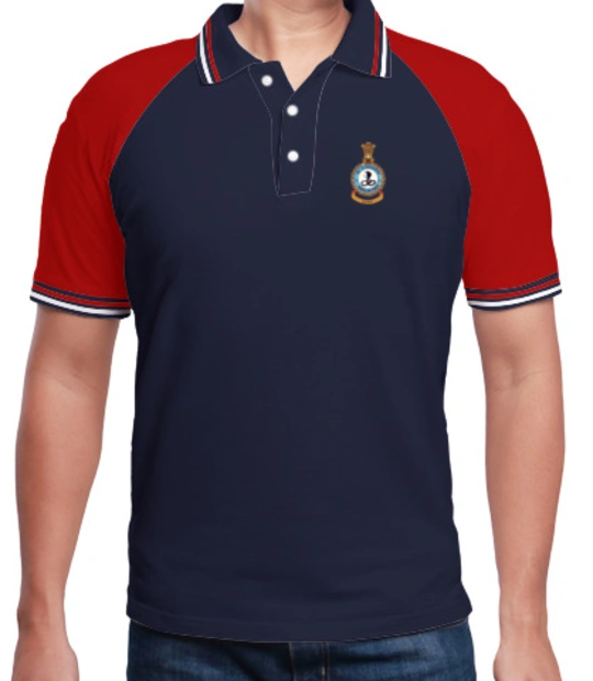 Forces INDIAN-AIR-FORCE-NO--SQUADRON-Polo T-Shirt