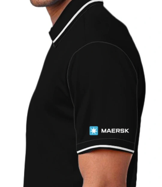 maerskPDT left sleeve of whiteblack in UK