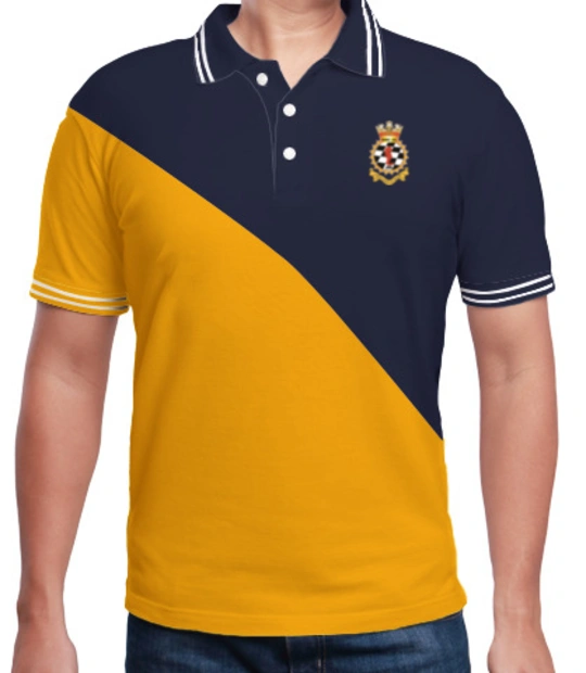Amit amit-tiwari-Tailormade-Cross-Panel-Cut-and-Sew-Double-Tipping-Polo-Shirt T-Shirt
