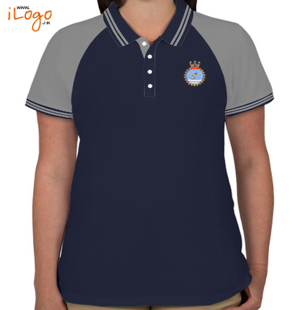  Veer-Class-Womens-Raglan-Polo T-Shirt