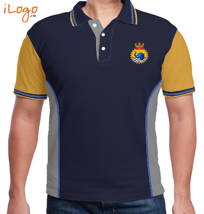  INS-GAJ-Men%s-Polo-Double-Tipping-With-Side-Panel T-Shirt