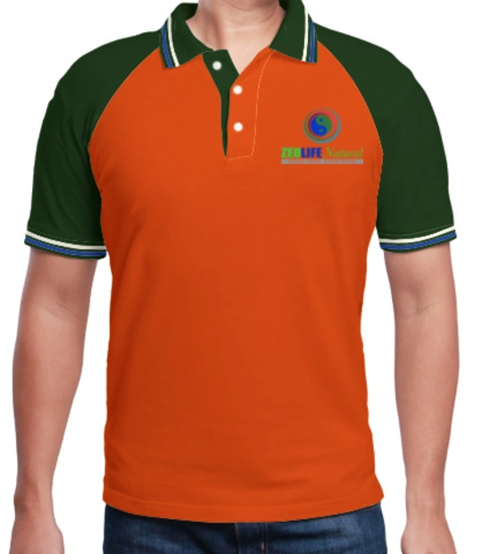 LOGO zeolife-men-polo-with-double-tipping T-Shirt
