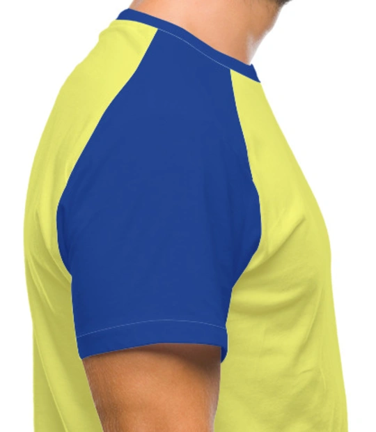 zeolife-men-V-neck-raglan-t-shirts Right Sleeve