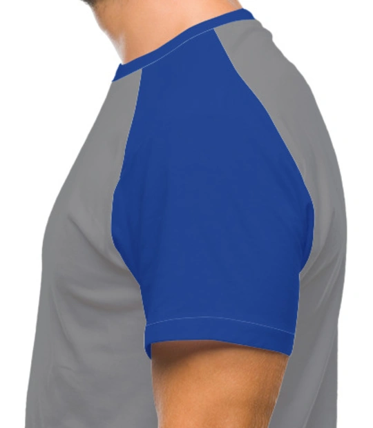 zeolife-V-neck-raglan-t-shirts Left sleeve