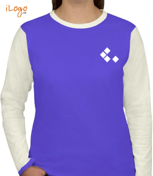 purple-women-full-sleeves-t-shirts - logo