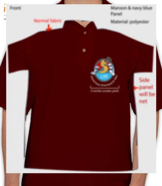 T shirts maroon- T-Shirt