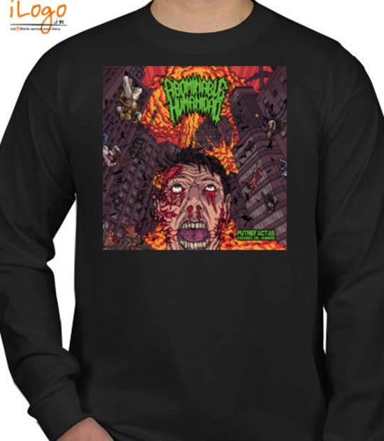 BlackSabbath_logopatch Demonic T-Shirt