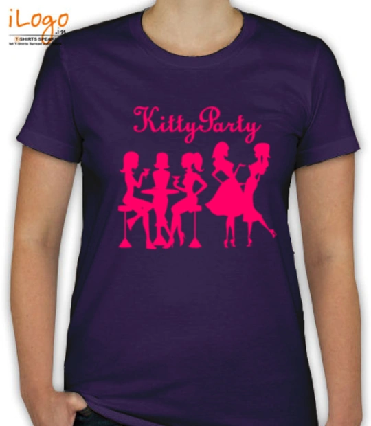 T shirts kitty-partyP T-Shirt