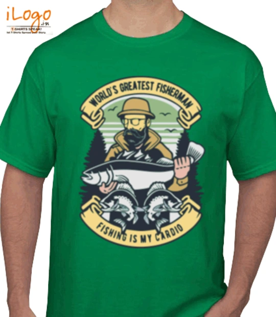 Kelly Services fishing T-Shirt