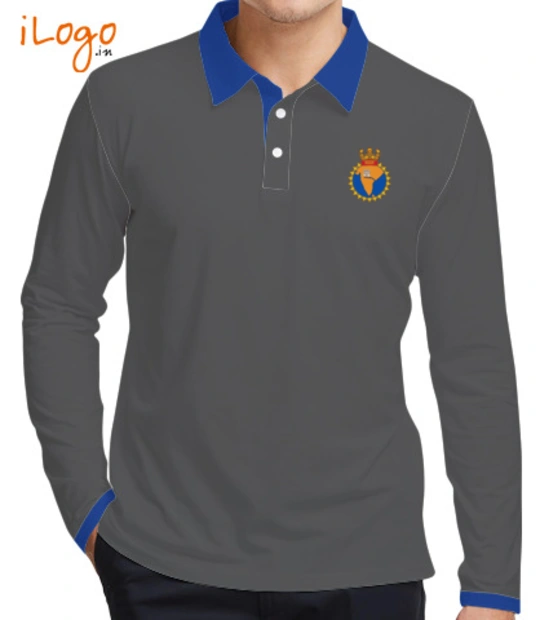 Mens INS-Godavari-Mens-Fullsleves-Polo T-Shirt