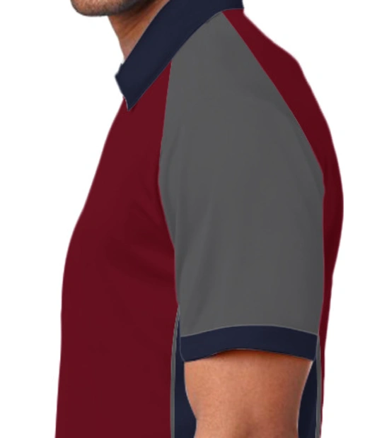 INS-Gomati-Mens-polo-with-Side-Pannel Left sleeve