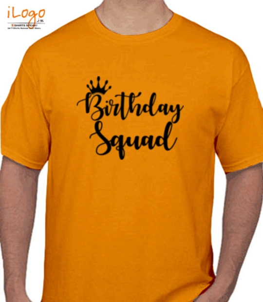 T shirts birthdaysquadMG T-Shirt