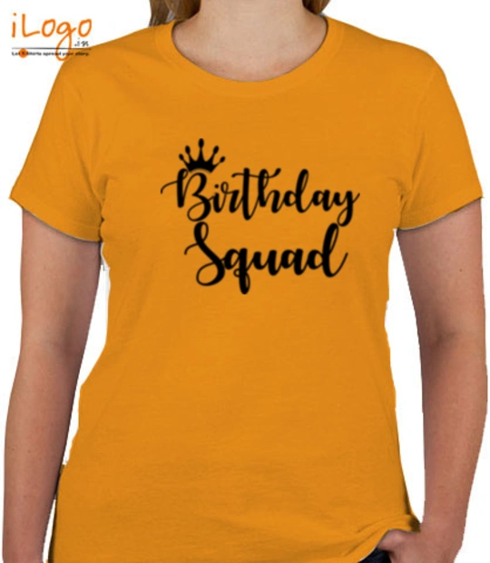 T shirts birthdaysquadGG T-Shirt