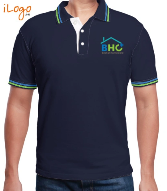 Polo tshirt BHC-double-tipping-polo T-Shirt