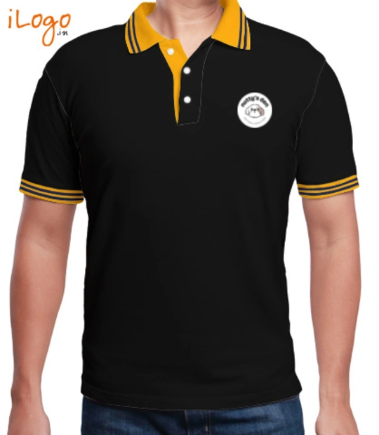 Polo tshirt NuttysDens-double-tipping-polo T-Shirt
