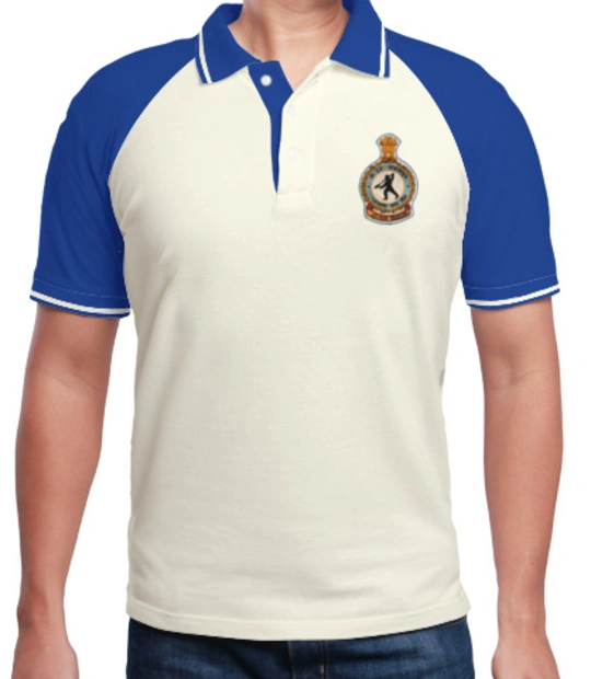 Alphawhitefinal Indian-airforce-no-polo T-Shirt