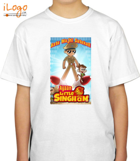 little singham t shirt