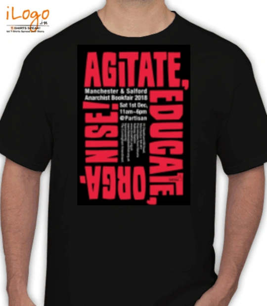 Black Musician Anarchism T-Shirt