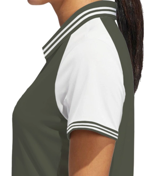 INS-Taragiri-emblem-Women%s-Raglan-Double-Tip-Polo-Shirt Left sleeve
