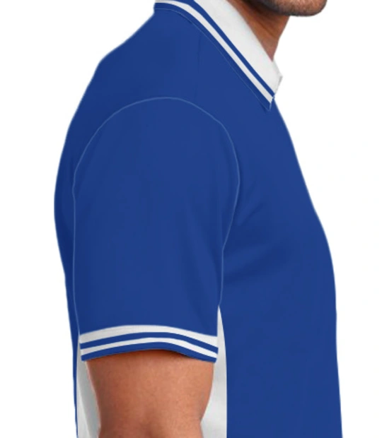 INS-Sagardhwani-emblem-Men%s-Polo-Double-Tipping-With-Side-Panel Right Sleeve