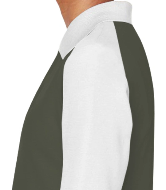 INS-Tir-emblem-Women%s-Polo-Raglan-Full-Sleeves-With-Buttons Left sleeve