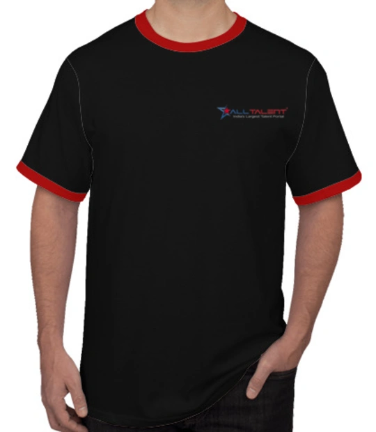 LOGO Alltalent-Men%s-Round-Neck-T-Shirt T-Shirt