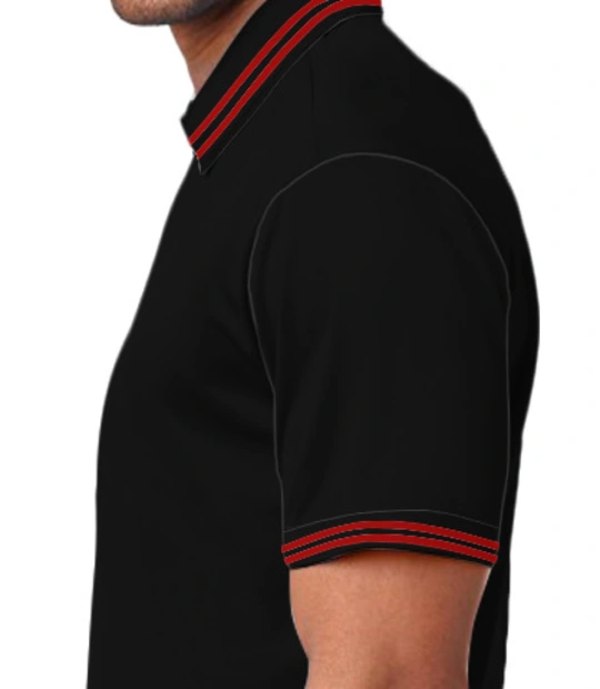 Alltalent-Men%s-Polo-with-Double-Tipping Left sleeve