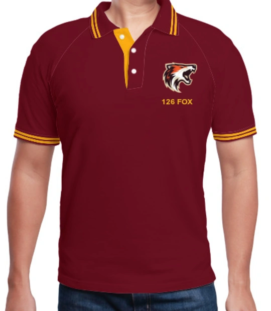 LOGO NDA-Men%s-Polo-with-Double-Tipping T-Shirt