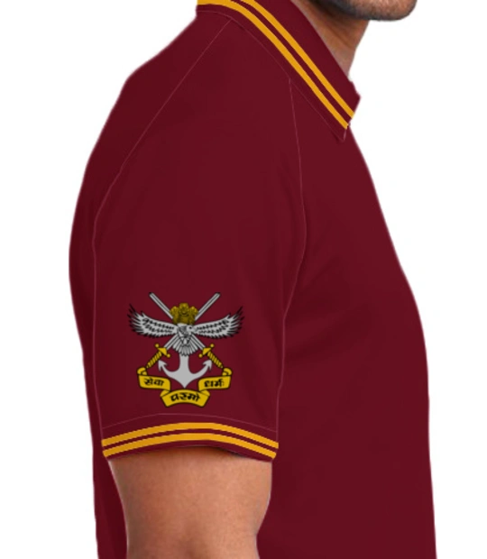 NDA-Men%s-Polo-with-Double-Tipping Right Sleeve
