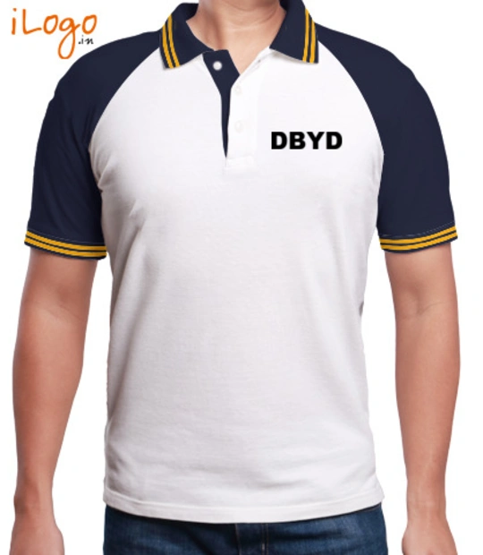 LOGO Don-Bosco-Men%s-Raglan-Polo-with-Double-Tipping T-Shirt