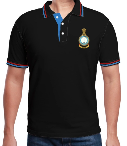 Indian Air Force Collared T-Shirts Shirts Indian-airforce-no-polo T-Shirt