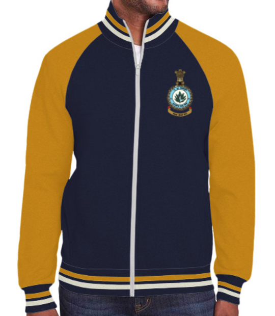 Indian-airforce-no43-jacket zipper at Best Price [Editable Design] India