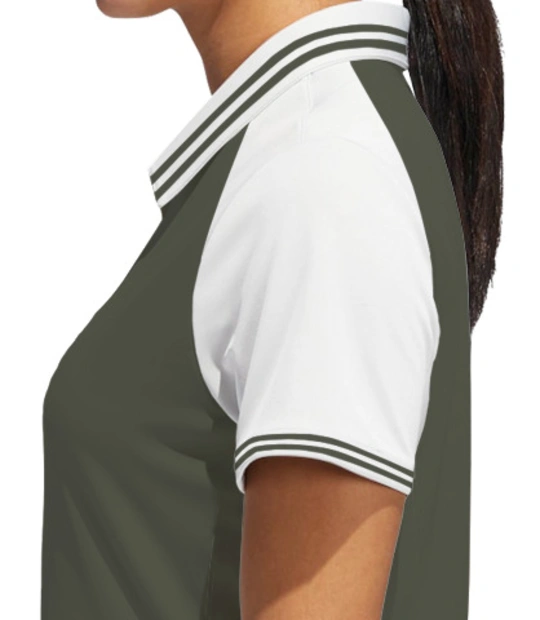 INS-Ranvijay-%D%-crest-Women%s-Raglan-Double-Tip-Polo-Shirt Left sleeve