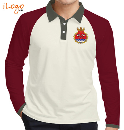  INS-Tabar-emblem-Raglan-Full-Sleeves-Polo-Shirt T-Shirt