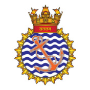 INS-Sutlej-emblem-womens-Two-button-Polo-T-Shirt-Design