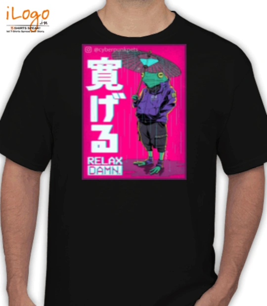 MGS Color Black neon T-Shirt