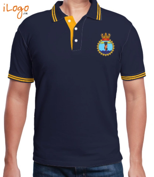 Indian Navy Collared T-Shirts FLY-NAVY T-Shirt