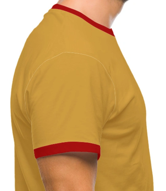 Crest-of-INHS-Kalyani-Roundneck-T-Shirt Right Sleeve