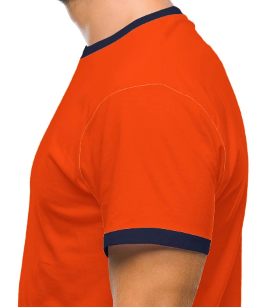 Crest-of-INHS-Navjivani-Roundneck-T-Shirt Left sleeve